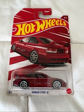 Red Honda Civic Si Die-Cast Toy Car